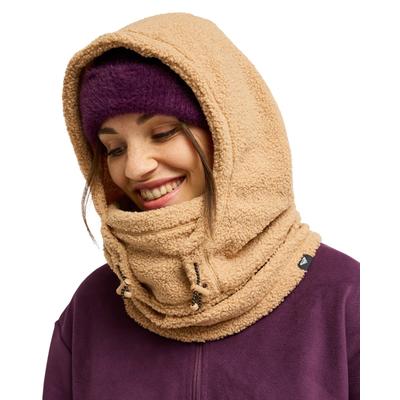 Multifunktionstuch ROXY "Valwood", Damen, beige (cafe au lait), Obermaterial: 100% Polyester., Modetücher Multifunktionstuch