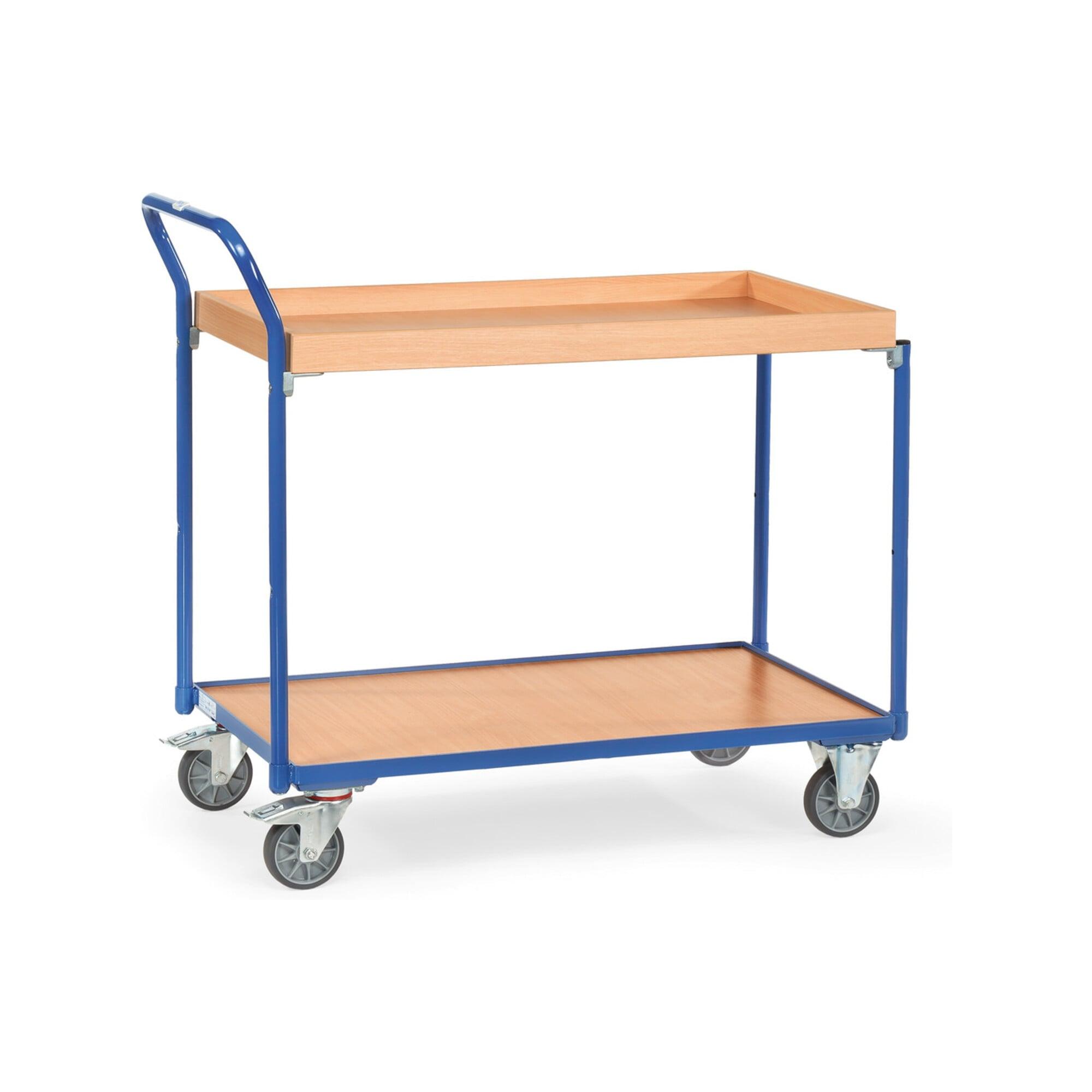 fetra Tischwagen 3742 - Tragkraft 300kg TPE-Reifen)