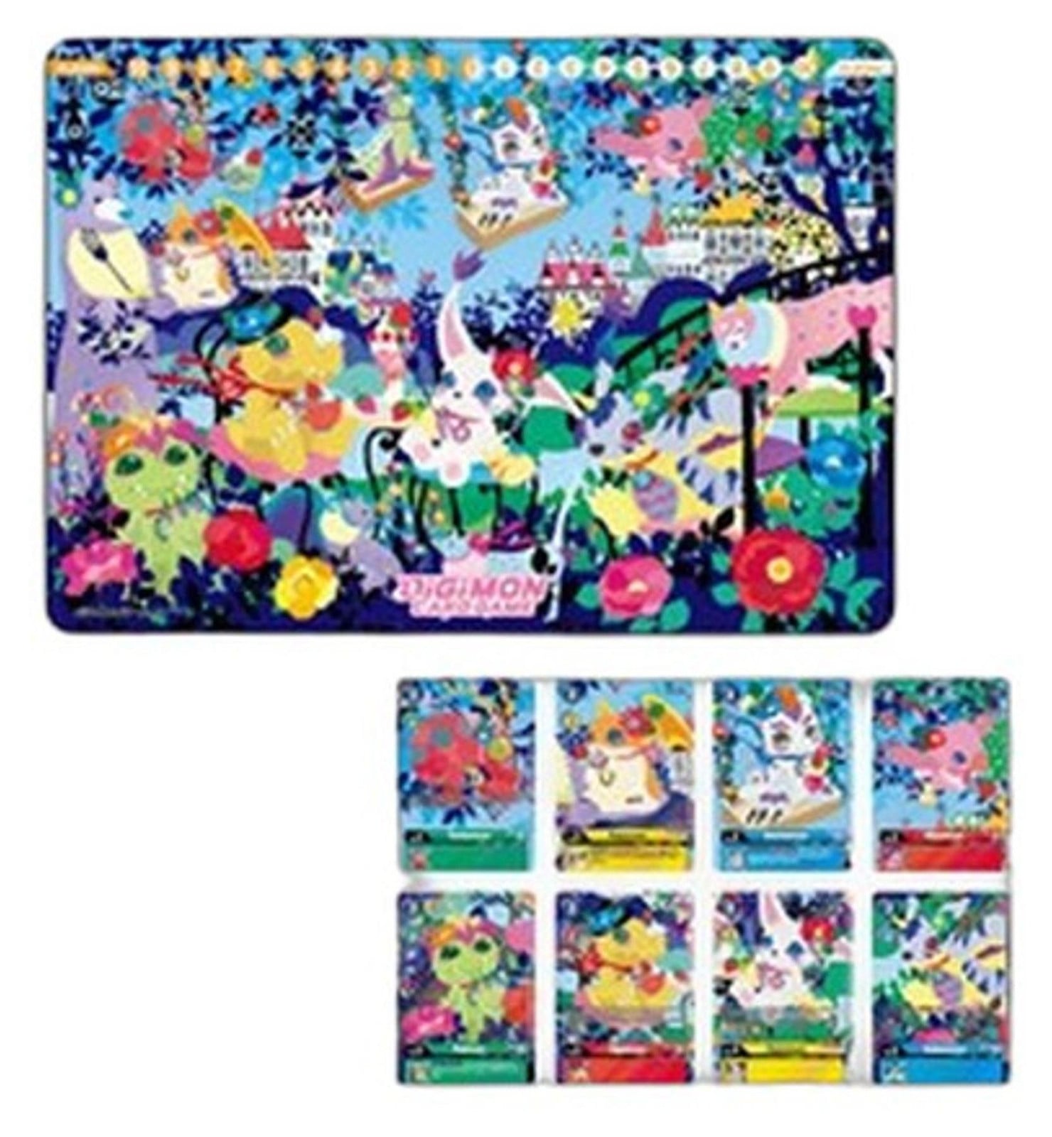 Bandai Digimon Playmat en Card Set 2 Floral Fun