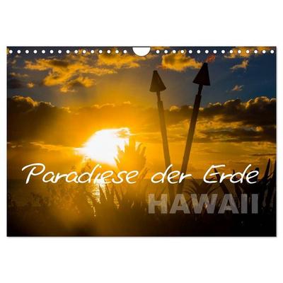 Paradiese der Erde - HAWAII (Wandkalender 2026 DIN A4 quer), CALVENDO Monatskalender