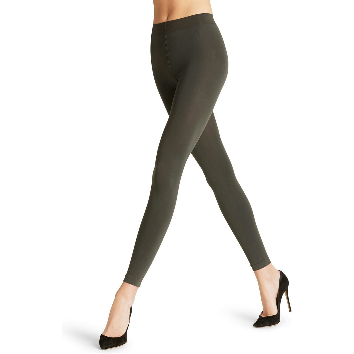 Falke Pure Matt 100 DEN Damen Leggings carbon (3275) S 43111-3275-S