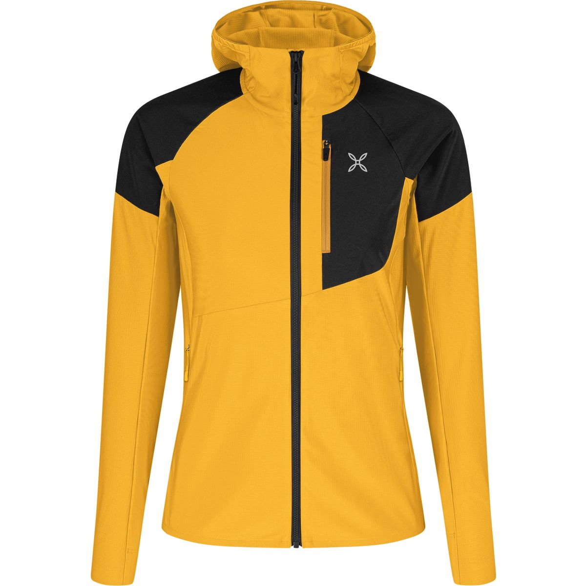 Montura Spitze Hooded Maglia Woman mustard (348) S MMAP57W-PS524-348-S