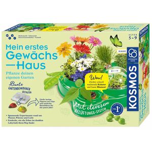 Kosmos Experimentierkasten Mein erstes Gewächshaus, ab 5 Jahre, Botanik und Biologie