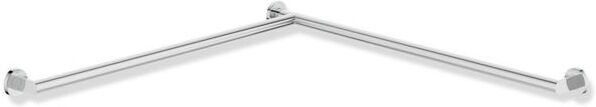 Hewi System 900 Duschhandlauf 900.35.10540 Edelstahl verchromt, 965 x 965 mm, Ausführung links