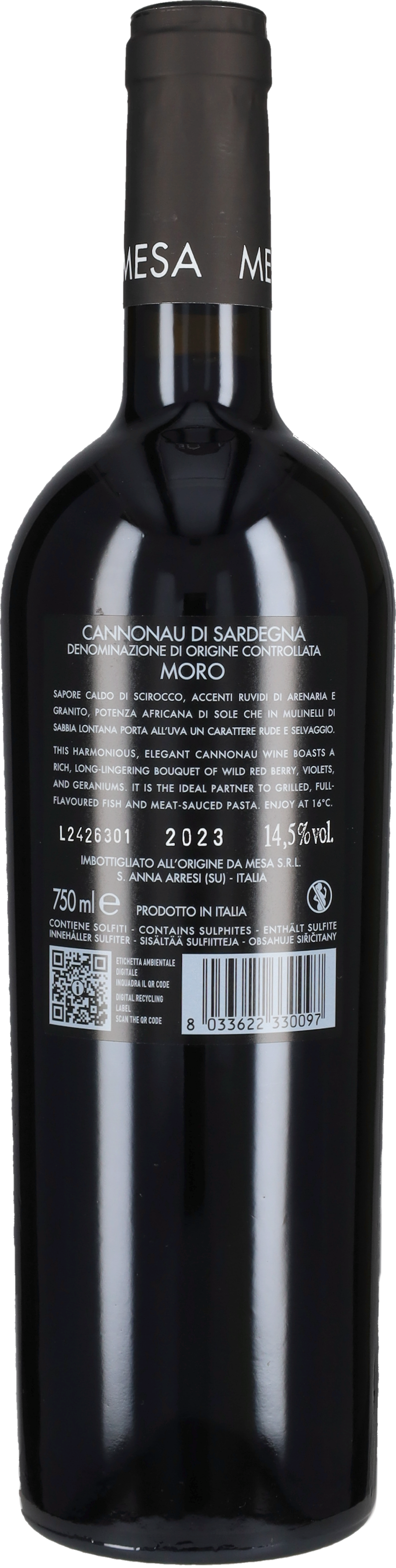 Cannonau 'Moro' Mesa 2024