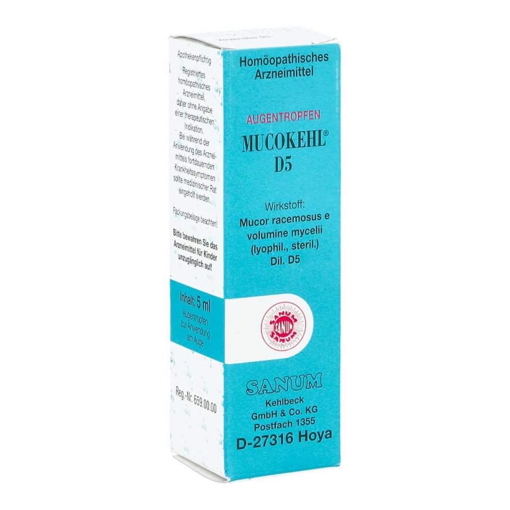SANUM-KEHLBECK GmbH & Co. KG Mucokehl Augentropfen D5 03206736