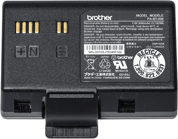 Brother Chargeable Li-ion battery (RJ-3035B/3055WB)