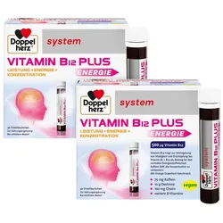 Doppelherz® system VITAMIN B12 PLUS Energie Doppelpack 30X25 ml