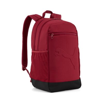 Rucksack PUMA "BUZZ BACKPACK", rot (garnet glow), Rucksäcke, Damen, Netz, Obermaterial: 100% Polyester, unifarben, Rucksack, mit mehreren Reißverschlussfächern, mit seitlichen Mesh-Taschen