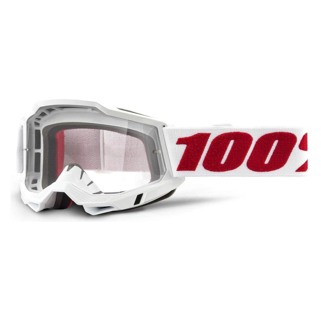 100% Unisex-Adult Rev Sunglasses, Lefleur Clear, Einheitsgrösse (25139286)