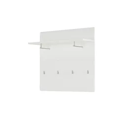 Primo Garderobenpaneel  Akzent ¦ weiß ¦ MDF-Platte ¦ Maße (cm): B: 96 H: 90 T: 31.0
