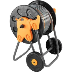 Neo, Gartenschlauch Aufbewahrung, Schlauchwagen (Gartenschlauchwagen, Kunststoff, bis 60 m 1/2" Schlauch)
