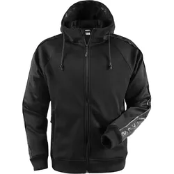 Kapuzen-Sweatjacke "7464 SSL" schwarz - XL - schwarz