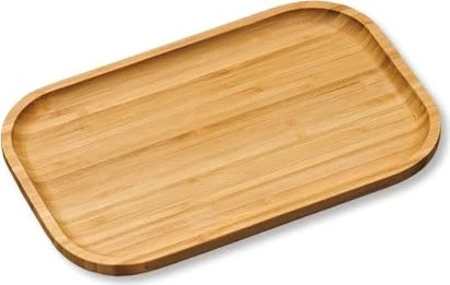 Kesper Serviertablett aus Bambus - 30,5 cm x 20 cm