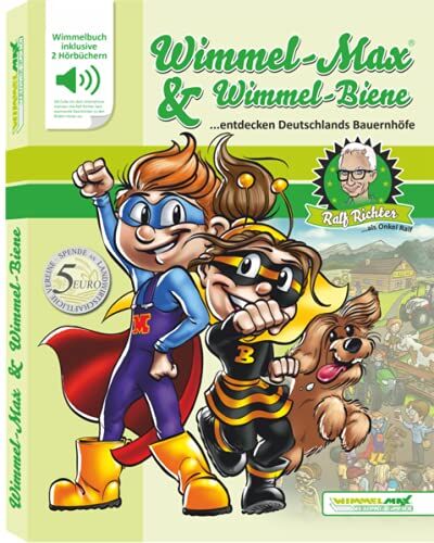 Wimmel-Max & Wimmel-Biene: entdecken Deutschlands Bauernhöfe - Preis vom 17.10.2026 19:25:27 h