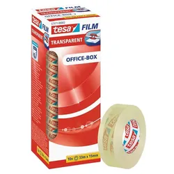 tesa OFFICE-BOX Klebefilm 15 mm  x 33 m transparent