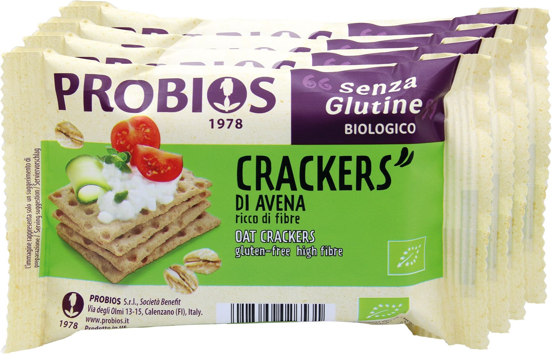 PROBIOS Crackers Di Avena 4x35 G 