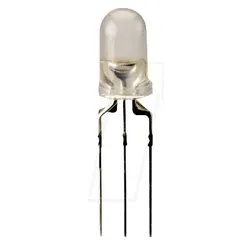 LED RGB-5 DIFFUS - RGB-LED, 5 mm, bedrahtet, 6-Pin, rt/bl/gn/bl, 30 mcd, 60°