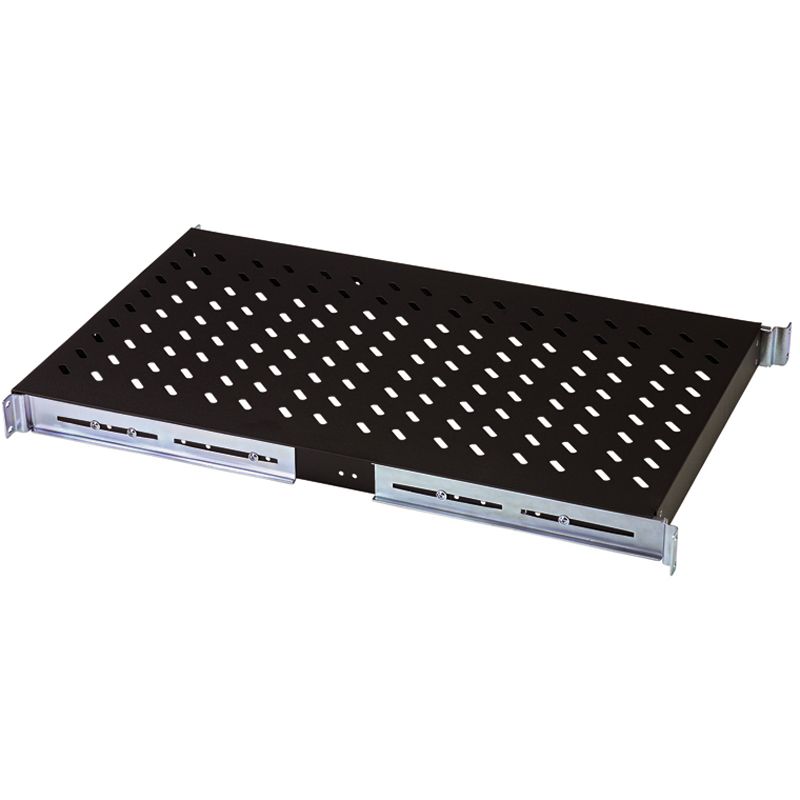 Digitus ausziehbarer Fachboden für Netzwerk- und Serverschränke schwarz (DN-19 TRAY-2-1000-SW)