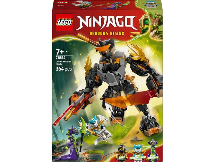 LEGO® NINJAGO - La Mission du Robot Cole et du Dragon Zane - 71854