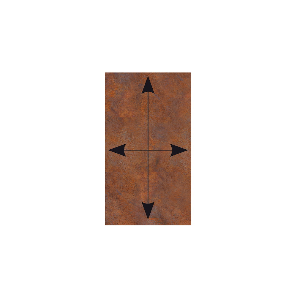 TETZNERJENT VETRO Glasscheibe CORTEN 20-120 x 90-180 cm Anfertigung 16971300