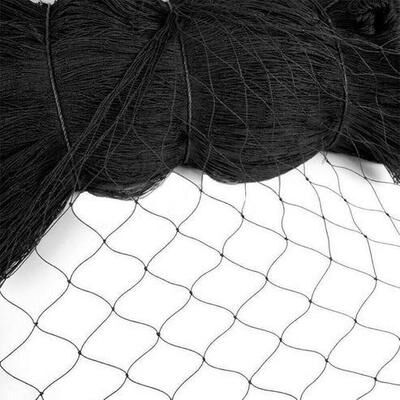 The Cart Load Anti Bird Netting, Protection For Fruit Trees, Plants, Vegetables & Garden Mesh black 13ft X 33ft