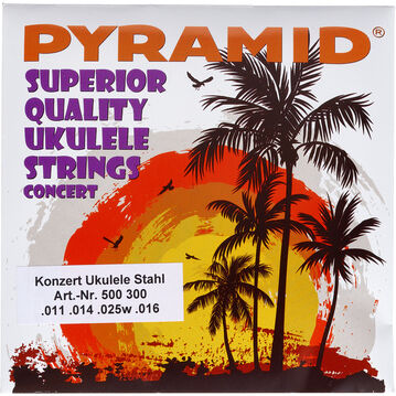 Pyramid Ukulele Steel String Concert
