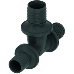 TECE, Rohrverbindungstechnik, TECEflex T-Stück reduziert, PPSU Kunststoff d= 32x16x32mm