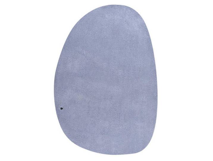 Tom Tailor Hochflorteppich Cozy, Hellblau, Uni, eiförmig, 80x120 cm, Teppiche und Böden, Teppiche, Hochflorteppiche & Shaggys