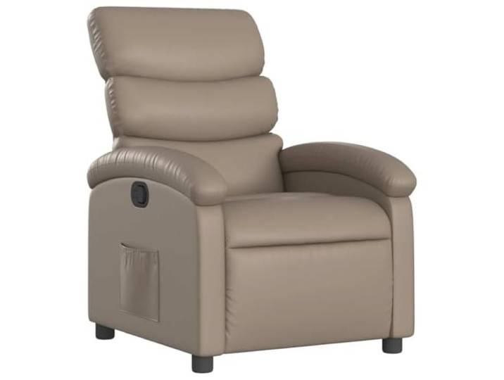 vidaXL Relaxsessel Cappuccino-Braun Kunstleder