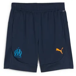 PUMA Olympique Marseille Trainingsshorts Herren 24 - club navy/fluro orange pes S