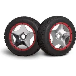 HPI Felgen Super Star Chrom vorne Baja 5B