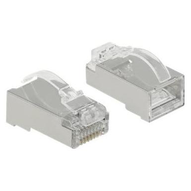 Delock Crimp+Cut+Curve Stecker (Netzwerkkabel Stecker) (86474)