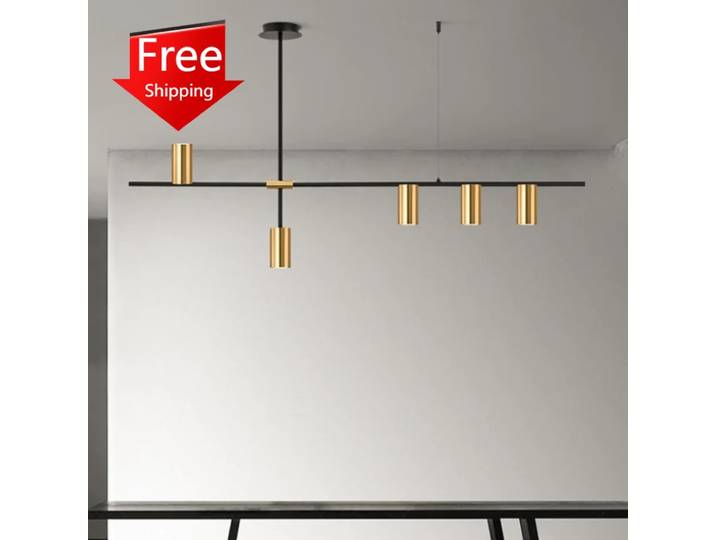 Lampes suspendues modernes pour cuisine, salle à manger, lampe de face d'île, budgétaire de décoration, lustres de plafond, éclairage intérieur à la maison
