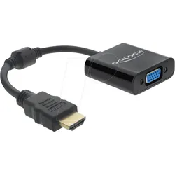 DELOCK 61077 - HDMI-Adapter, HDMI Stecker auf VGA Buchse