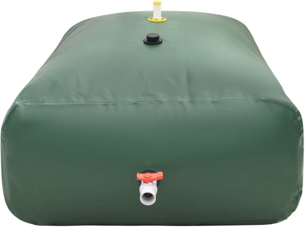 vidaXL Réservoir d'eau avec robinet pliable 2100 L PVC