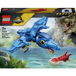 LEGO MARVEL SUPER HEROES 77977 LEGO® JURASSIC WORLD™ Baby-Dinosaurier: Pteranodon; Bauspielzeug; bewegliches Pteranodon und ein Tintenfisch; Zimmerdeko mit niedlichen Tieren für Kinder