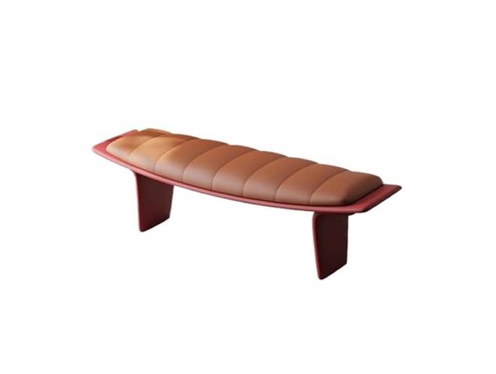 RUNZE765Z Dekorativ Gepolsterte Lange Bank for Wohnzimmer und Heimgebrauch Lederbank for Schlafzimmer und Bettende(XS)
