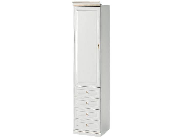 Xlmoebel Kleiderschrank Element V1D-08 LP Kleiderschrank aus italienischem Holz (Element von Kleiderschrank Model V1D-08 L-P) Hergestellt in Europa