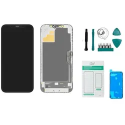 Kaputt.de iPhone 12 Pro Max Display - Set (Display, Apple iPhone 12 Pro Max), Mobilgerät Ersatzteile, Schwarz