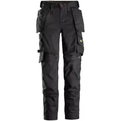Damen Arbeitshose "6247" - 38 - schwarz