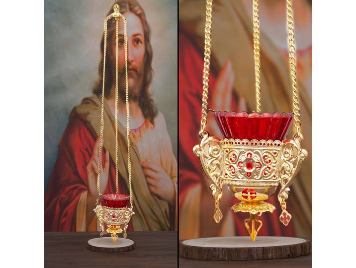 HTISOK – bol en verre pourpre, église dorée Antique, artefact de rituel Vintage, brûleur de méditation, décor d'autel de collection