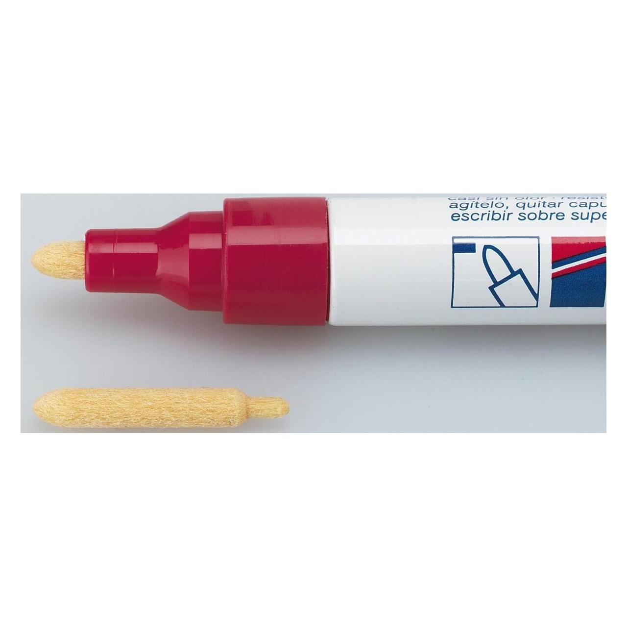 Edding Ersatzspitzen für Lackmarker e-751 N natur (10x) (4-751N)