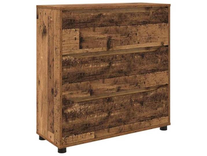 Heofavd Aufbewahrungsschrank Altholz 80 x 31 x 81 cm Holzwerkstoff