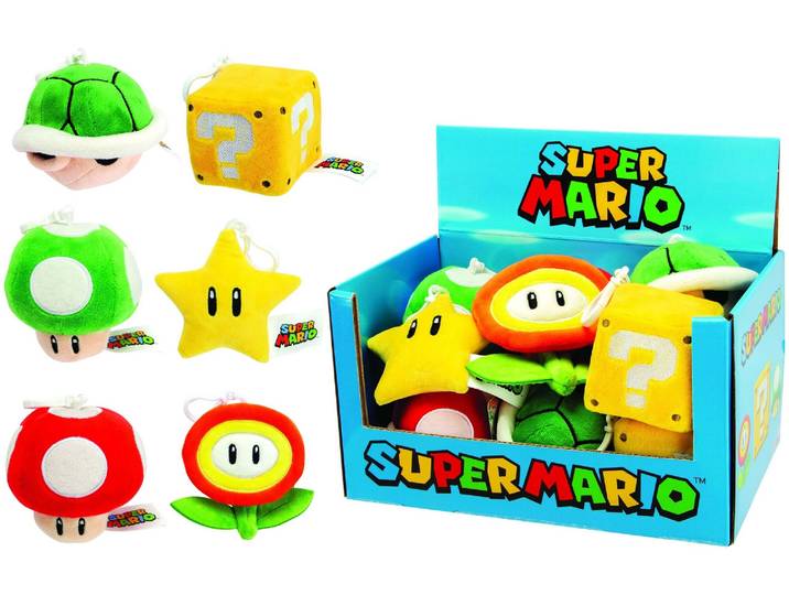 Super Mario Plüsch Bag clips
