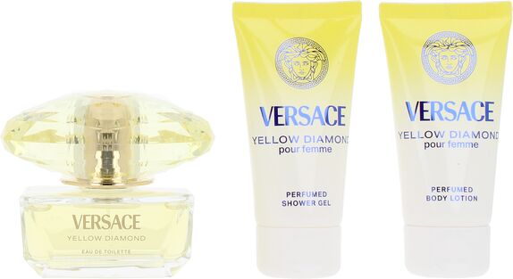 Versace Yellow Diamond 3-Piece Case