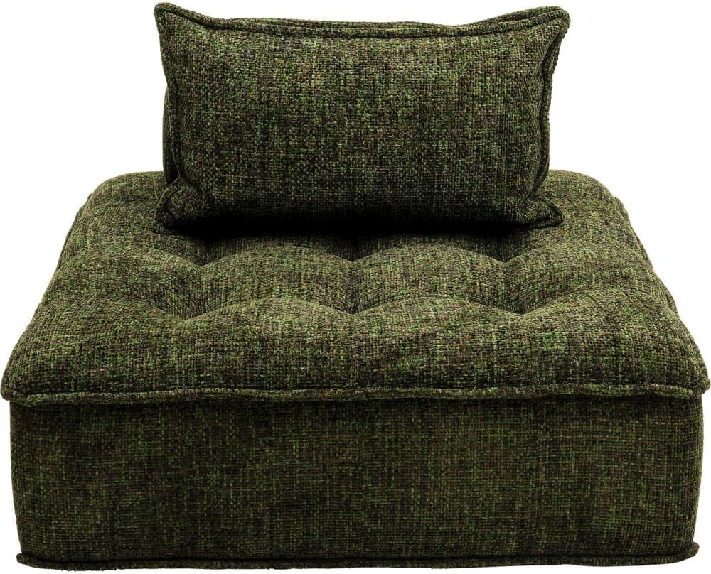 Kare Design Fauteuil en polyester vert Vert 106x75x106cm