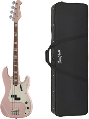 Harley Benton MV-4P Shell Pink w/Case Shell Pink