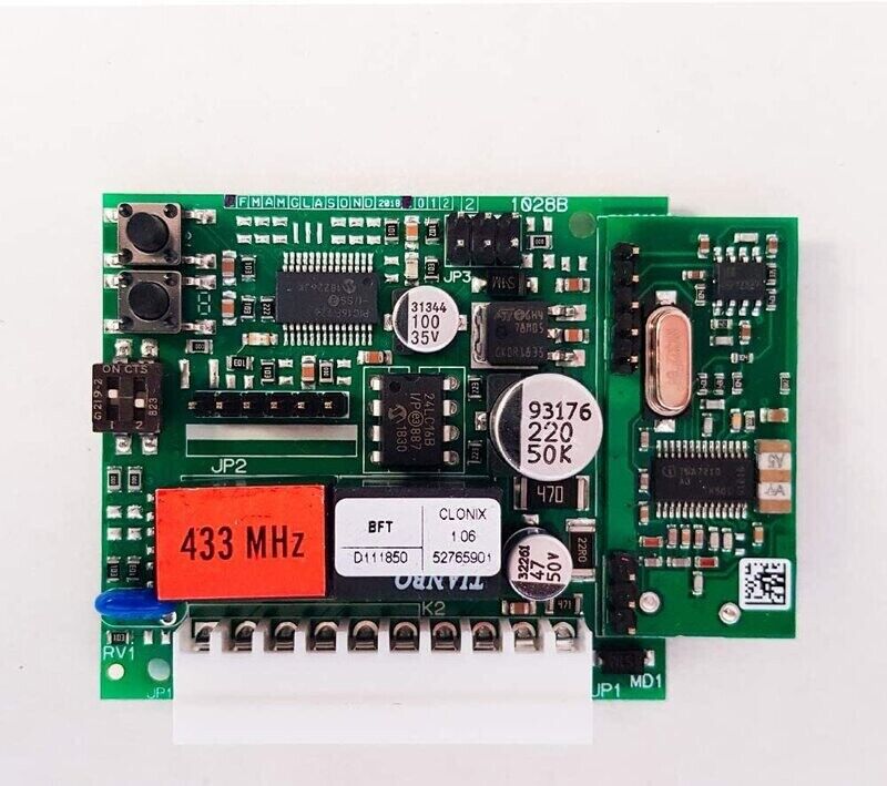 BFT Clonix 2/128 Ricevente Clonabile Bicanale 433mhz Rolling Code