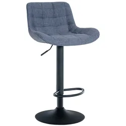 CLP Barhocker Tover Stoff   Farbe: blau, Material: Stoff